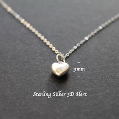 ✧Material: 925 sterling silver  ✧Pendant large (without eyelet): Egg: 10mm high, 10mm wide  Heart: 9mm high, 8mm wide  ✧length: approx. 43cm one size - Handcrafted in Germany: All of our jewelry pieces enjoy stylish design and exquisite craftsmanship.  High quality: The high-quality materials guarantee permanent quality, so that your piece of lucky jewelry can accompany you for a long time and the positive energy gives it.  ----------------------------------------------- ----  Packaging We guara Delicate Silver Charm Necklaces For Gift, Tiny Silver Charm Necklace As Gift For Her, Silver Delicate Charm Necklaces For Anniversary, Tiny Silver Charm Necklaces For Anniversary, Dainty Charm Necklace Gift, Tiny Silver Charm Necklaces As Gift For Her, Tiny Silver Charm Necklace For Anniversary, Silver Tiny Necklace For Her, Tiny Silver Necklace For Her