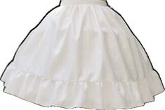 Sheer Skirt, Half Slip, White Casual, Petticoat, Floral Lace, Color White, High Waisted, Skirt, White