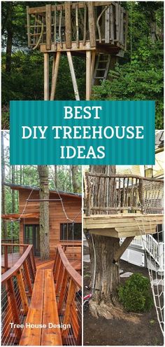 the best diy treehouse ideas