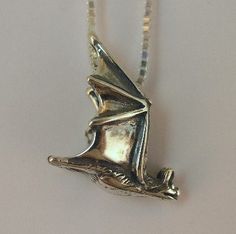 bat Silver Winged Fantasy Jewelry, Silver Fantasy Wing-shaped Jewelry, Silver Wing-shaped Fantasy Jewelry, Fantasy Silver Wing-shaped Jewelry, Gem Necklaces, Bat Pendant, Bat Jewelry, Bat Necklace, Halloween Necklace