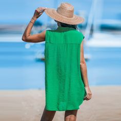 Bring some edge to your seaside look with the Raven V-Neck Mini Cover-Up. The V-neck design and mini length create a playful yet sophisticated silhouette, ideal for completing your beachside look. Product code: CAA07B3D062AA/CAA07B3D062RR,CAA07B3D062NN,CAA07B3D062ZZ,CAA07B3D062DE,CAA07B3D062RQ Summer V-neck Beachy Mini Dress, Green Mini Dress For Beach, Green Summer Beachwear Mini Dress, Green Beachwear Mini Dress For Vacation, Green Mini Dress For Beachwear Summer, Green Mini Dress For Summer Beachwear, Green Mini Length Beach Dress For Vacation, Green Mini Dress For Summer Beach, Green Mini Dress For Beach Season Day Out