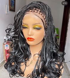 Protective Hairstyle, Box Braids, Braids, Plaits