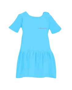 100% supersoft combed cotton shortsleeve dress. Pleated skirt + drop waist. All styles include custom embroidery with your choice of phrase, font, thread color + text placement. Please make selections below. Matches Baby Cotton Dress Mockups provided upon request, please contact us. Click here for embroidery ideas Kids Cotton Dress, Baby Denim Jacket, Kids Denim Jacket, Kids Tie Dye, Color Text, Dress Pleated, French Terry Hoodie, Baby Pajamas, Kids Denim