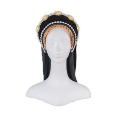 PRICES MAY VARY. Velvet cloth covered hat with artificial gemstone and pearls. Packing List: one tudor french hood Renaissance tudor crown headband victorian queen elizabeth tudor french hood ladies gable headdress anne boleyn cosplay costume elizabethan headdress coronet accessory Hand made product,may not perfect,this tudor style headpiece is suitable for anne boleyn cosplay,elizabeth cosplay,mary tudor costume etc tudor queen costume cosplay accessories Tudor French Hood Ladies Gable Headdres Elizabethan Headdress, Queen Elizabeth Tudor, Anne Boleyn Costume, Tudor Crown, Elizabeth Tudor, Elizabeth Cosplay, Tudor Queen, Victorian Queen, Mary Tudor