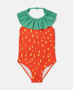 Strawberry Swimsuit-Red-large Fitted Strawberry Print Swimwear For Poolside, Playful Red Sleeveless Swimwear, Playful Red Stretch Swimwear, Playful Summer Swimwear For Holiday, Playful Summer Holiday Swimwear, Strawberry Swimsuit, Stella Kids, Baby Boy Dress, Boy Outerwear