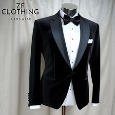 Men's Black Tuxedo Jacket For Men - Classic Formal Attire- Tailored Jacket-Bespoke For Men, ZF Item Include (Coat+ Pant) Fabric:- Imported, Premium Color:- Black Dry Clean Recommended The Jacket is for wedding, Party, Proms, and Many Occasions. We make the suit according to our Standard size chart, If you are not sure about your size/measurement,  please give your body measurement in inches, so we make perfect suit for you.  Jacket Measurement:- 1 Jacket Length 2 Chest  (Circumference) 3 Stomach (Circumference) 4 Hip(Circumference) 5 Shoulder to Shoulder 6 Sleeve Length Express Shipping to world-wide but Remote Area May Take Longer Little color variation may possible due to photography and lights Black Tuxedo For Men, Black Tuxedo Jacket, Body Measurement, Men Classic, Black Tuxedo, Premium Colors, Tuxedo For Men, Tuxedo Jacket, Jacket For Men