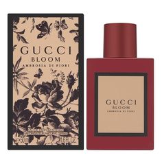 Gucci Bloom Ambrosia di Fiori by Gucci is a Amber Floral fragrance for women. Gucci Bloom Ambrosia di Fiori was launched in 2019. The nose behind this fragrance is Alberto Morillas. Top notes are Jasmine and Honeysuckle; middle note is Tuberose; base notes are Damask Rose and Orris. Parfum Gucci, Gucci Fragrance, Gucci Bloom, Vibrant Bouquet, Perfume Reviews, Damask Rose, Bulgarian Rose, Rare Flowers, Manicure Y Pedicure