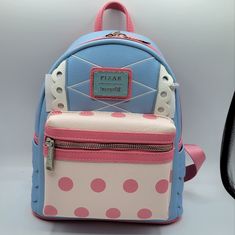 Bo Peep Toy Story, Loungefly Backpack, Disney Loungefly, Bo Peep, Pixar Toys, Cute Backpacks