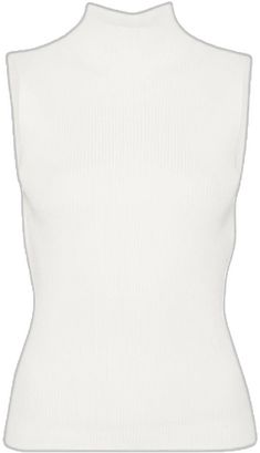 Boss Top, White Sleeveless Top, Women Business, Mock Neck Top, Mock Neckline, Boss Lady, Hugo Boss, Business Women, Mock Neck