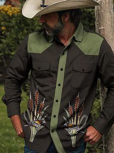 Tribal Geometry Bandana Print Vintage Casual Tribal Men's Shirt Shirt Jacket Shacket Outdoor Street Casual Daily Fall & Winter Turndown Long Sleeve Black Blue Brown S M L Shirt 2024 - $37.99 Western Style Long Sleeve Outdoor Outerwear, Western Style Long Sleeve Outerwear For Outdoor, Western Style Long Sleeve Outerwear, Black Winter Outdoor Shirt, Long Sleeve Shirt For Winter Outdoor Activities, Winter Long Sleeve Patchwork Shirt, Western Long Sleeve Tops For Outdoor, Western Style Long Sleeve Tops For Outdoor, Black Long Sleeve Western Shirt