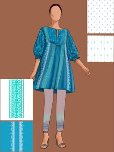 Kurta Sketch, Kurta Sketch Women, Kurti Fashion Illustration, Kurta Illustration Sketch, Indian Dress Drawing, Kurta Illustration, Yoke Designs For Kurtis Sketch, Kurti Illustration Sketch, Sleeveless Blouse Designs