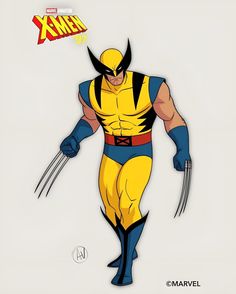 an image of wolverine from the animated tv series