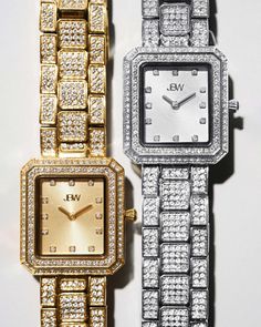 Embrace the essence of timeless beauty with Arc. A watch for all, the Arc single comes with a jewel-shaped 23mm x 25mm rectangular case, crowned by a crystal-studded bezel. Twelve genuine diamonds punctuate each hour on the sunray-finished dial, elegantly framed by a distinctive three-link bracelet, and generously adorned with 752 twinkling crystals. The Arc Single is more than a timepiece - it's an everyday symbol of elegance. Yellow Gold Diamond Watch With Rectangular Dial, Gold Jewelry With Diamond Accents And Rectangular Dial, Rectangular Yellow Gold Diamond Watch, Luxury Square Watch With Diamond Hour Markers, Luxury Square Face Watch As Gift, Luxury Square Face Watch For Gift, Yellow Gold Rectangular Diamond Watch For Evening, Luxury Cubic Zirconia Diamond Watch, Modern Diamond Watch For Evening