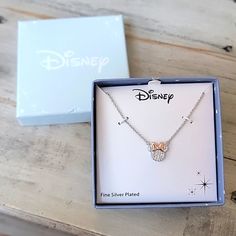 the disney necklace is in its box and it's ready to be shipped out