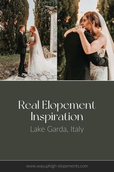 Get inspired by a beautiful elopement at Lake Garda. Think serene waters, charming villages, and the perfect Italian backdrop for your vows.