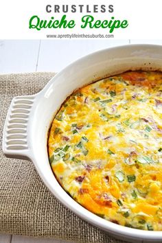 a casserole dish with cheese and vegetables in it