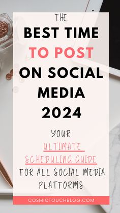 the best time to post on social media