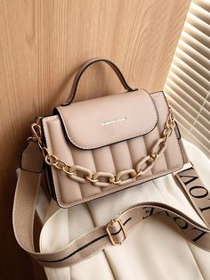 Elegant Luxury Beige Flap Bag, Cheap Beige Square Bags, Trendy Beige Square Bag, Cheap Elegant Square Flap Bag, Cute Beige Square Bag, Women Bags Fashion Handbags, Sling Purse, Spring Purses