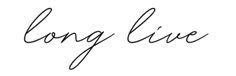 the word long live written in cursive handwriting