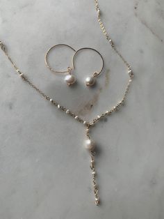 Pearl Drop Necklace, Choker Gold, Bridal Jewelry Set, Bride Jewelry, Baroque Pearl Necklace, Boho Bride, Necklace Dainty, Pearl Choker, Bride Jewellery