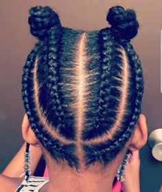 Toddler Braided Hairstyles, Cabello Afro Natural, Cute Toddler Hairstyles, Lil Girl Hairstyles, Kid Braid Styles, Hair Skin And Nails, Toddler Hairstyles Girl, Girls Natural Hairstyles, Natural Hairstyles For Kids