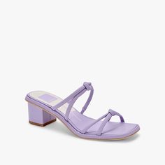 Dolce Vita Rubin Heel Sandal Nwot. Never Worn. Perfect Condition. Purple Size 8 Elegant Purple Block Heel Sandals, Heels Lilac, Purple Dress Shoes, Lilac Heels, Purple Sandals, Purple Heels, Fairy Aesthetic, Short Heels, Classy Shoes