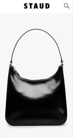 Classic Shoulder Baguette Bag With Palladium Hardware, Timeless Evening Bags With Gunmetal Hardware, Sleek Leather Baguette Bag, Sleek Office Shoulder Bag, Classic Shoulder Bag With Silver-tone Hardware For Everyday, Sleek Leather Shoulder Baguette Bag, Sleek Shoulder Bag With Silver-tone Hardware For Office, Sleek Structured Soft Leather Shoulder Bag, Sleek Structured Shoulder Bag