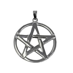 Unisex Sterling Silver 925 Pentacle Pendant. Great for everyday use. An ideal gift for someone special in your life, perfect for Valentine's, birthdays, anniversaries and Christmas. Diameter of pendant is 2.9cm - weight is approx. 4gms. Presented in a ribbon tied leatherette jewellery box creating the perfect gift or keepsake. Check out my other listings in my shop - https://www.etsy.com/uk/shop/StrictlyGifts4U View our pre-printed card messages & jewellery gifts set here -  https://www.etsy.com/uk/shop/StrictlyGifts4U?ref=simple-shop-header-name&listing_id=1068740289&section_id=35070133 Please note that if you are in the EU and your purchase price is over 150 euros ...tax and duty will be payable on arrival into your country. Card Messages, Celtic Pendant, Gifts Set, Valentine Anniversary, Jewellery Gifts, Silver Line, Message Jewelry, Mens Pendant, Coin Pendant