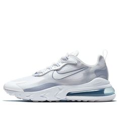 Nike Air Max 270 React SE Indigo Fog CT1265-100 KICKSOVER Vapour Max Nike, 270 Nike, Air Max 90 Premium, Nike Air Max 270 React, 270 React, Air Max 270 React, Marathon Running Shoes, Nike React, Air Max Plus