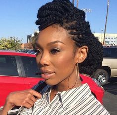 Marley Twists Hairstyles, Short Marley Twists, Long Marley Twists, Marley Twist Styles, Box Plaits, Twists Crochet Braids, Black Women Protective Styles, Box Braids Twist