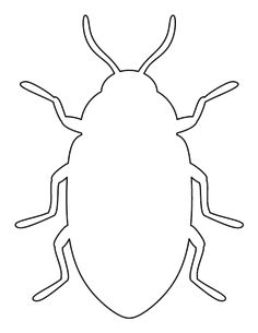 a black and white image of a bug on a white background with the words, how to draw a bed bug