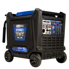 an invertable portable generator with wheels