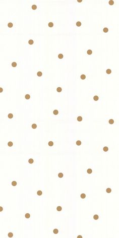 a white background with brown polka dots