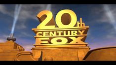 the 20th century fox logo is shown