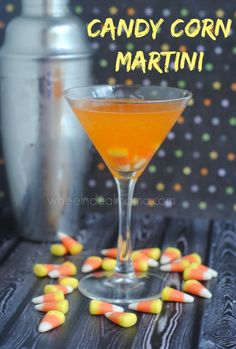 Candy Corn Martini - Wheel N Deal Mama Candy Corn Recipes, Infused Candy, Candy Corn Recipe, Vodka Orange, Martini Ingredients, Vanilla Shake, Fall Camping, Lemon Lime Soda, Being Pregnant