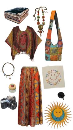 Indie Boho Fashion, Outfits For Back To School, Hippie Fits, Hippie Aesthetic, Modern Hippie, Hippie Style Clothing, Boho Clothes, Hippie Life