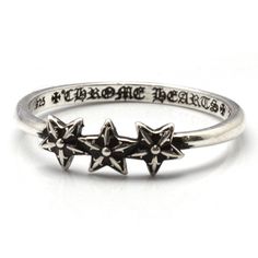 Chrome Hearts Jewelry, Chrome Hearts Ring, Heart Accessories, Silver Heart Ring, Dope Jewelry, Funky Jewelry, Star Jewelry, Star Ring