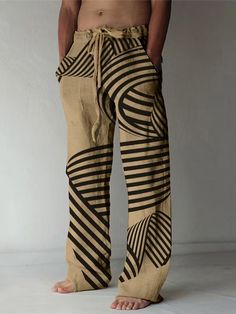 Afrocentric Fashion, Daily Holidays, Designer Streetwear, Pants Summer, Summer Pants, Beach Pants, Type Of Pants, Green And Khaki, Laid Back Style