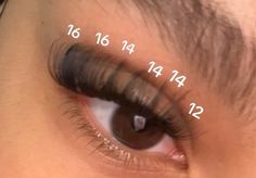 #lashesextension #lashes #lashmap Lash Mapping Clusters 10-16, 13mm Lash Extensions, Lash Map Ideas, Long Lash Map, Lash Map For Big Eyes, Lash Maps For Almond Eyes, 80d Lash Cluster Map