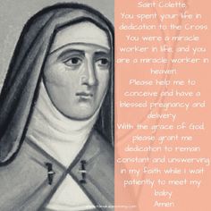 an image of a nun with a quote from the book saint cecilia by mary annn