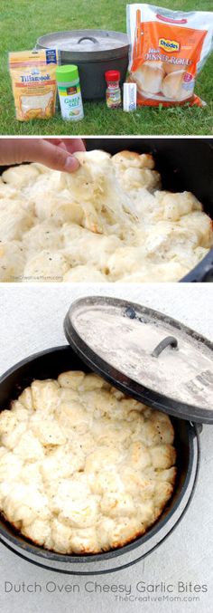 the process for making homemade cornbreads is shown in three different stages, including baking