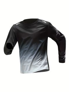 Experience superior comfort and performance with our Men's Quick-Drying Compression Long Sleeve Fitness T-shirt. This versatile top is perfect for any sports activity, from running to weightlifting. Benefits: Enhance your workouts with the quick-drying fabric that wicks away sweat and moisture Enjoy a snug and supportive fit with the compression design that promotes better blood circulation Stay comfortable and cool with the breathable material that allows for maximum airflow Move freely and confidently with the medium stretch fabric that flexes with your every move Effortlessly maintain your T-shirt's quality with easy care instructions for machine wash or professional dry clean Get your hands on this must-have fitness essential and take your performance to the next level. Don't settle fo Technical Athletic Fit Tops With Graphic Print, Functional Running Tops With Graphic Print, Functional Crew Neck Activewear With Graphic Print, Functional Activewear With Graphic Print And Crew Neck, Sporty Crew Neck Top For Trail Running, Functional Crew Neck Tops For Sports Events, Breathable Gray Tops For Sports Events, Technical Crew Neck Tops For Sports Events, Technical Athletic Fit Graphic Print Tops