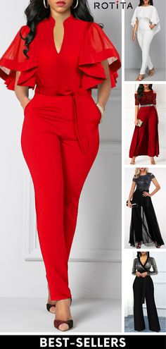 2020 Outfits, Casual Party Outfit, Style Casual Chic, Stylish Jumpsuit, Pocket Jumpsuit, Jumpsuit Elegant, Print Jumpsuit