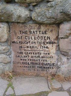 the battle of culloden was fought on this moor