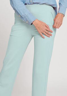 Perfect your day-to-night styling with the sleek Monroe Crop Trouser. This ponte pant has a relaxed fit, high rise, clean waist, and three zip pockets for secure storage. A versatile and modern essential, whether you're heading to work or out to dinner. Pair with a fitted tee and our Double-Breasted Blazer for an effortless, clean look. High-rise, slim-fit trouser with a straight leg and crop that sits just above the ankle. Features a 3" tuxedo-style side panel construction, 2” elastic waistband Ponte Pant, Tuxedo Style, Ponte Pants, Fitted Tee, Fashion Night, Slim Fit Trousers, Breasted Blazer, Double Breasted Blazer, Cropped Trousers