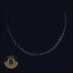 This black stainless steel rope chain is the epitome of suave style. Wrap it around your neck; feel the strength, exude the spiffy charm. Crafted for the modern man who knows the power of a striking accessory. This chain isn't just about looking good; it's about feeling strong, sharp, and savvy. Specifications: Metal: Stainless Steel Color: Black Finish: Polished When it comes to men’s necklaces, stainless steel brings strength, shine, and street cred to the table. Stainless Steel necklaces interlock metal rings, discs, or beads in badass textures perfect for the modern man. From chunky Cuban links with an edgy urban appeal to low-key beads that let pendants pop, the BERML stainless chains have range. There's the classic cable chain, those oval interconnected links that became famous for h Black Figaro Chain Necklace As Gift, Black Figaro Chain Necklace Gift, Black Figaro Chain Necklace For Gift, Black Rope Chain Necklace As Gift, Elegant Black Rope Chain Necklace, Diamante Bracelet, Leather Choker Necklace, Eyebrow Piercing, Rope Chain Necklace