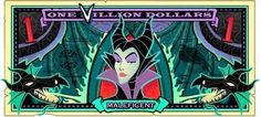 an image of the villain dollar from disney's animated movie, maleficent