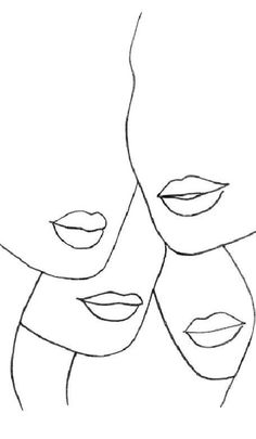 two women's faces with their mouths open