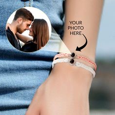 No matter what moment connects you, keep it close to your heart every day with this personalized photo bracelet. Just peek inside the stone or hold the photo stone up to your phone camera to see the image inside. Black Metal Bracelet, Lily Bracelet, Picture Bracelet, Mom Pictures, Customizable Jewelry, Memorial Bracelet, Personalized Bracelet, Photo Pendant, Phone Camera