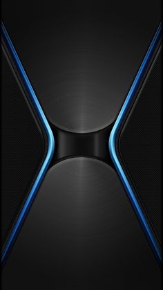 an abstract black and blue background